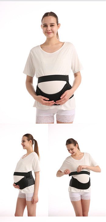 Ceinture maternité ajustable pour soutien lombaire